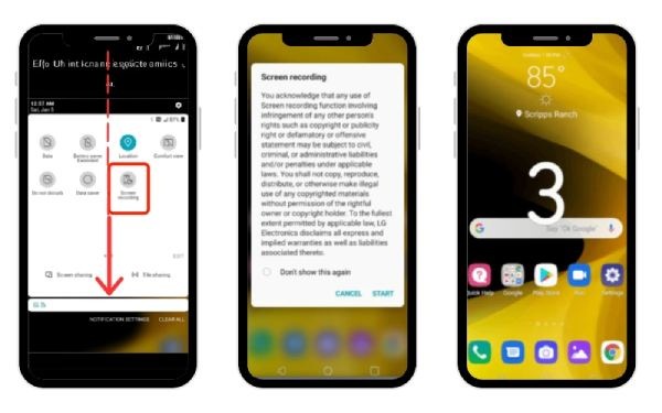 Postavite ugrađeno snimanje LG-a