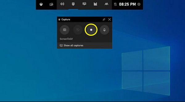 Înregistrare ecran Xbox Game Bar pe Surface Pro