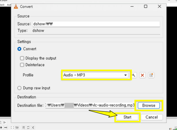 Sélectionnez le format audio et convertissez-le.