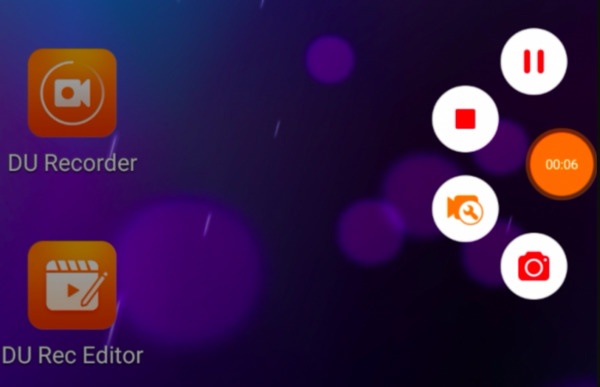 Bildschirmaufnahme Samsung DU