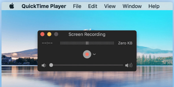 QuickTime 플레이어 4K 화면 녹화