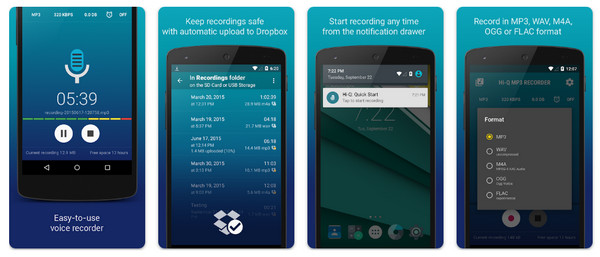 Grabadora de voz MP3 Hi-Q