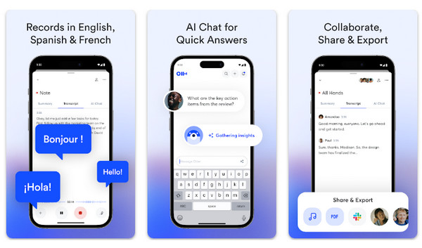 Otter - Transcripción de IA en tiempo real