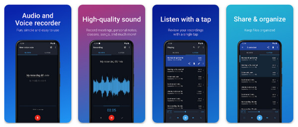 Enkel stemmeopptaker for Android