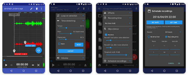 RecForge lydopptaker for Android