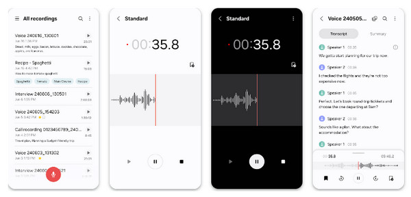 Samsung stemmeopptaker for Android