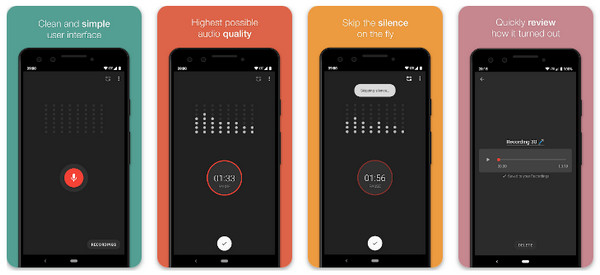 Smart stemmeopptaker for Android