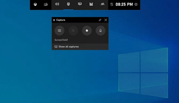 Xbox Game Bar Gratis videooptagelsessoftware