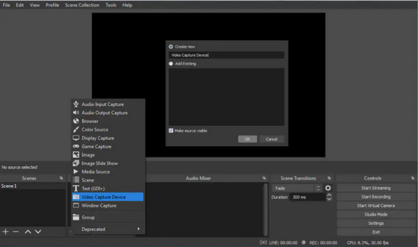 OBS Studio Gratis videooptagelsessoftware