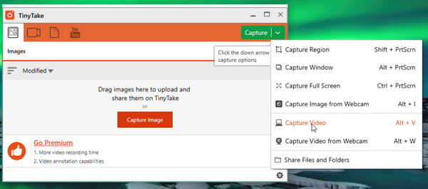 TinyTake gratis videooptagelsessoftware