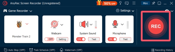게임플레이 기록 Anyrec