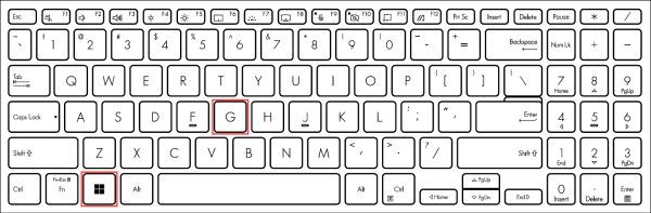 Xbox 게임 바 바로가기