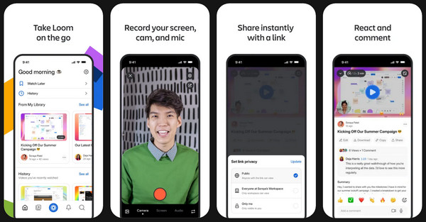 Loom iPhone Screen Recorder