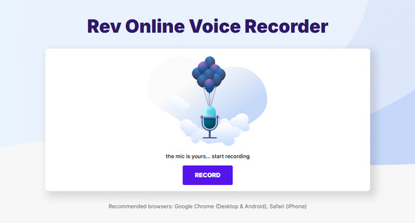 Máy ghi âm trực tuyến Desktop Rev