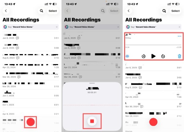 Tonaufnahme mit dem iPhone
