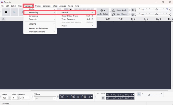 start-recording-audacy