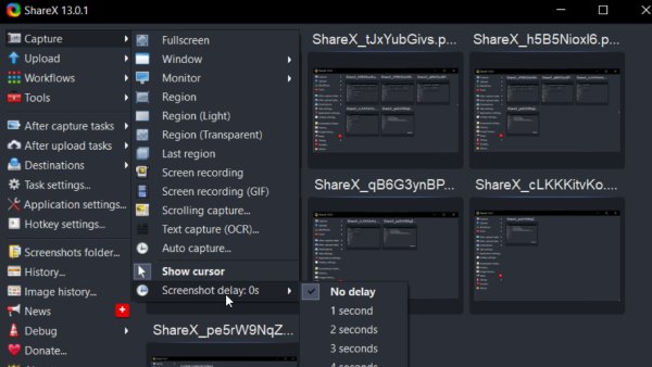 Perakam Video Windows ShareX