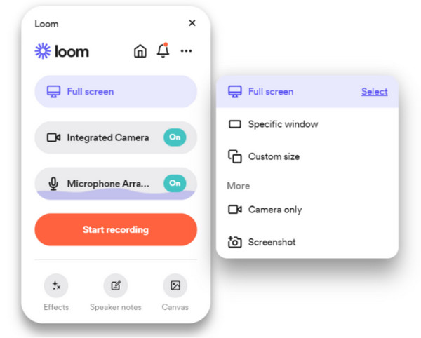 Gravador de Tela Loom