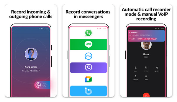 Cube ACR Spela in Whatsapp-samtal