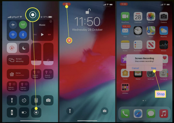 iPhone-inspelning av Whatsapp-samtal