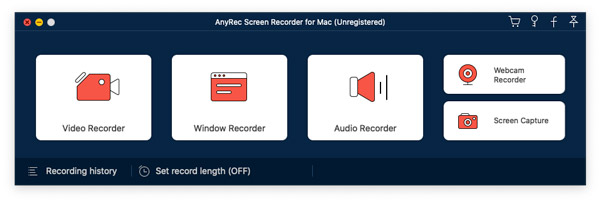 Wählen Sie Audiorecorder