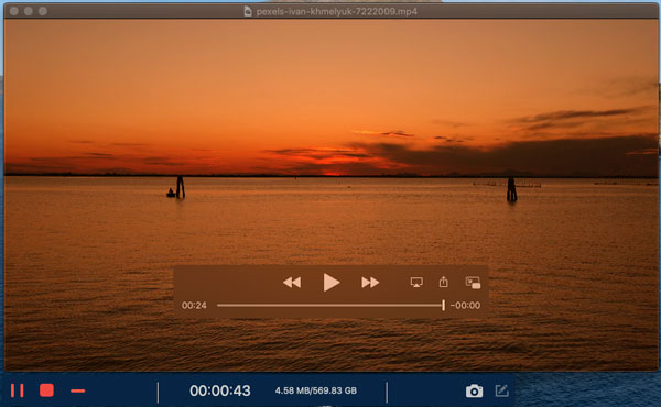 Mac képernyő felvétele hanggal