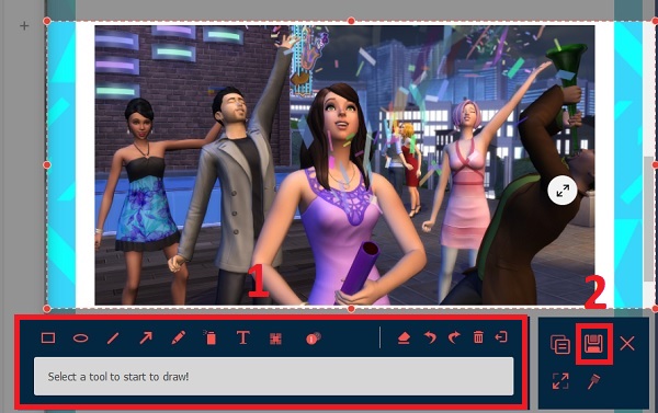 Muokkaa ja tallenna Sims 4 -kuvakaappaus
