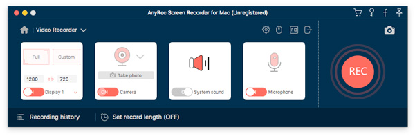 บันทึกวิดีโอบน Mac