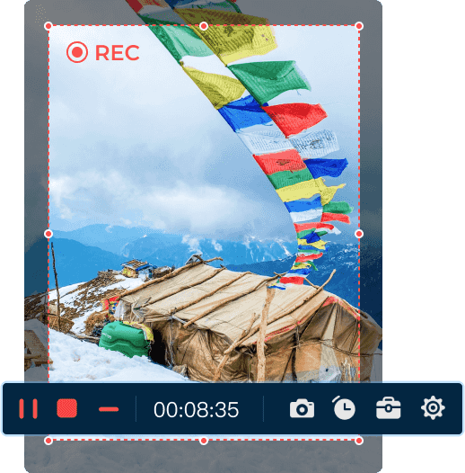 Snimajte s AnyRec Screen Recorderom