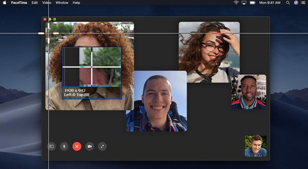 Tomar capturas de pantalla en FaceTime