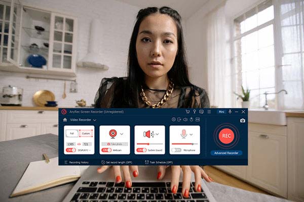 Cài đặt ghi WebCam