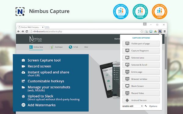 Nimbus Capture Tool