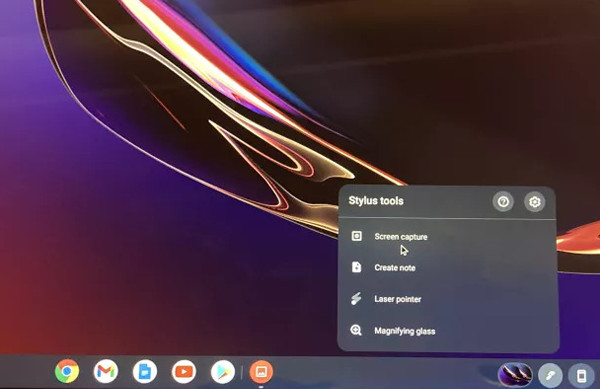 Styluspen op Chromebook