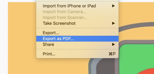Konverter bilder til PDF 