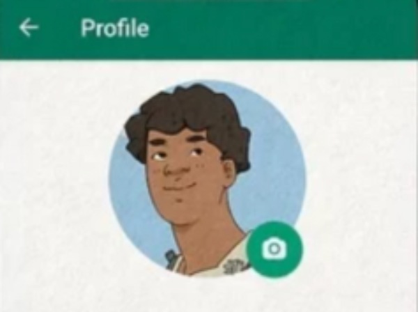 WhatsAppのプロフィール写真