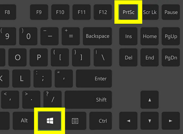 HPラップトップでフルスクリーンショットを撮って保存する