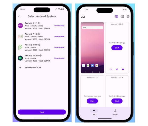 Virtuaalinen Android-sovellus Ota Instagram Vanish Mode -näyttökuva