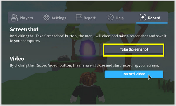 Ενσωματωμένη καταγραφή Roblox