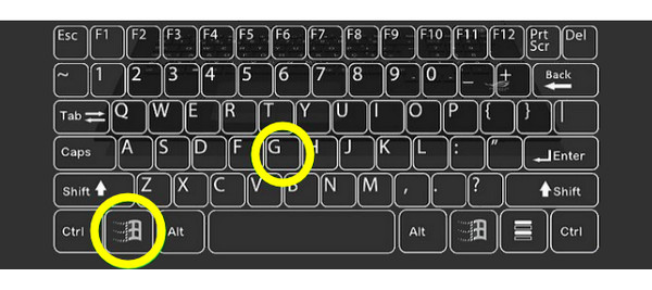 Asus Dizüstü Bilgisayarda Oyun Çubuğu Ekran Görüntüsü