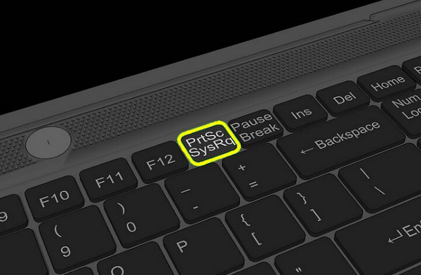 مفتاح اختصار طباعة الشاشة