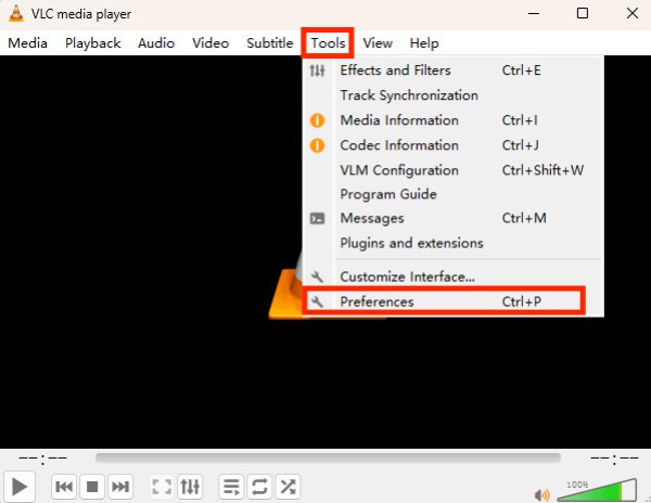 Preferences VLC