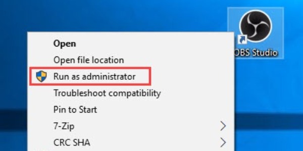 Kjør Obs-administrator