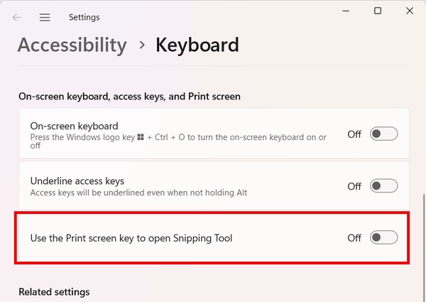 캡처 도구 바로가기