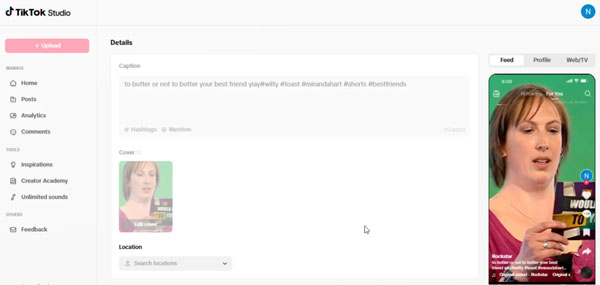 تعديل الأوصاف على سطح المكتب