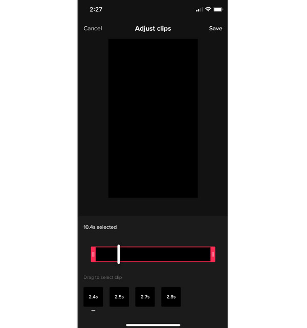 Video auf TikTok bearbeiten