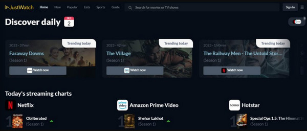 Alternative la JustWatch și Bflix