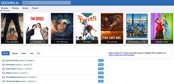 Last ned Goojara-videoer