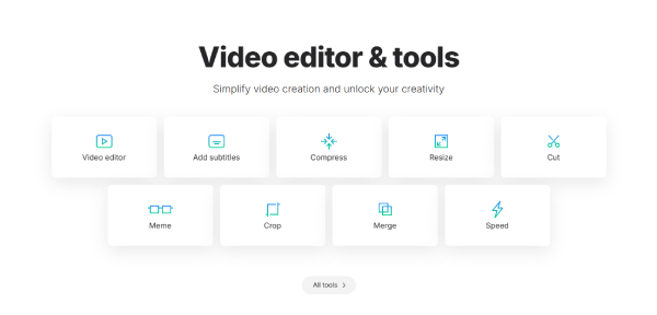 Editor de vídeo para Mac Clideo