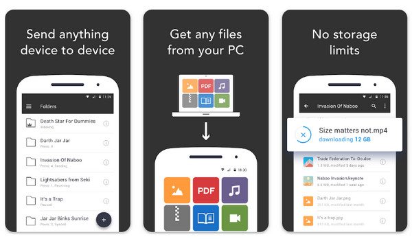 Resilio Sync Snapdrop-alternatief