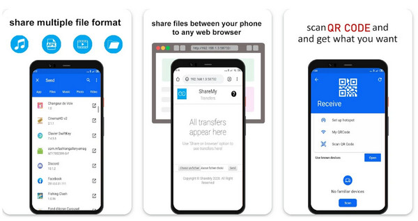 Xshare Snapdrop-alternatief
